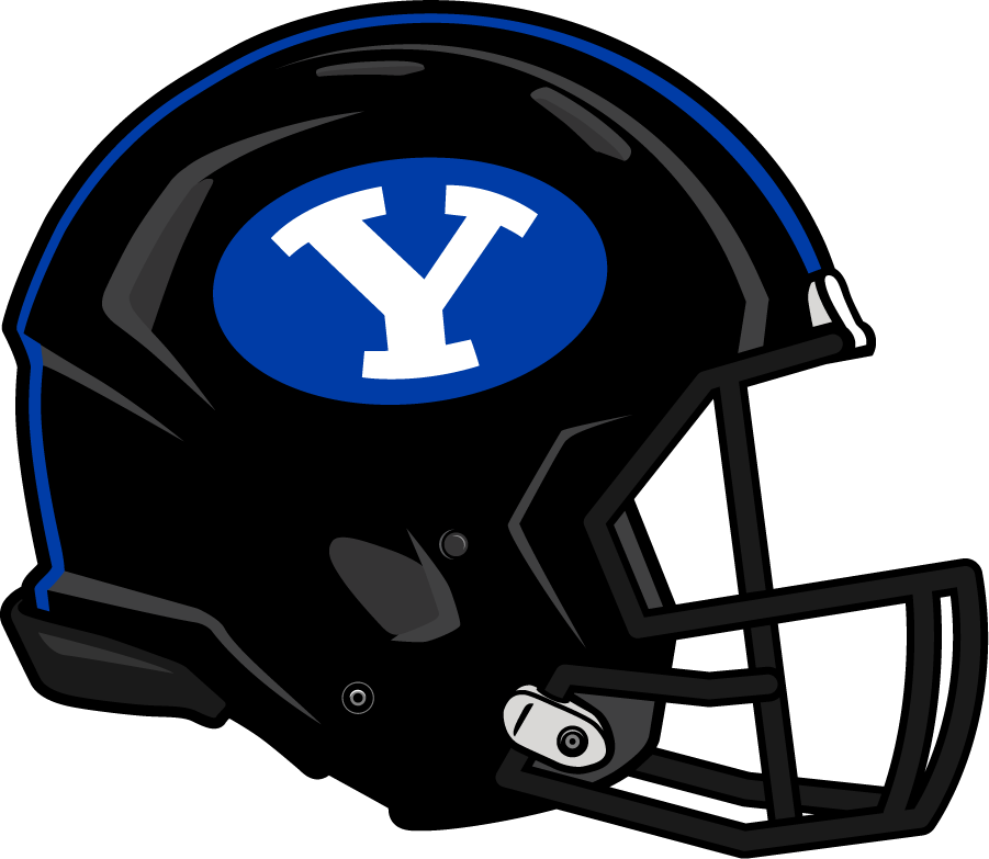 Brigham Young Cougars 2016 Helmet Logo iron on transfers for clothing